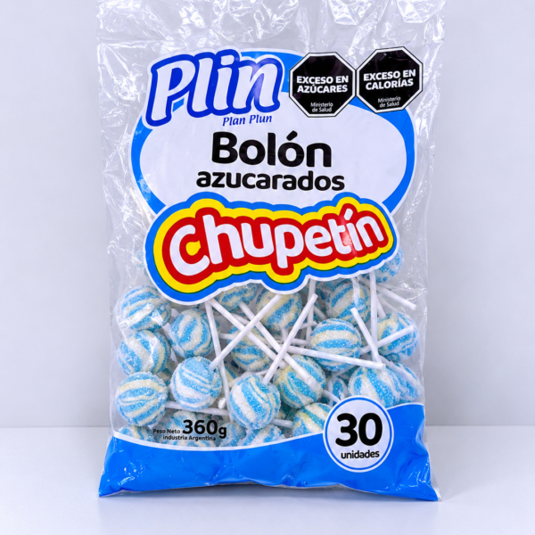 CHUPETÍN ARGENTINA BOLÓN AZUCARADO X 30 U
