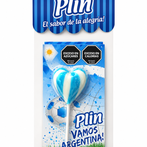 PALETÓN CORAZÓN ARGENTINA 3D X 1U