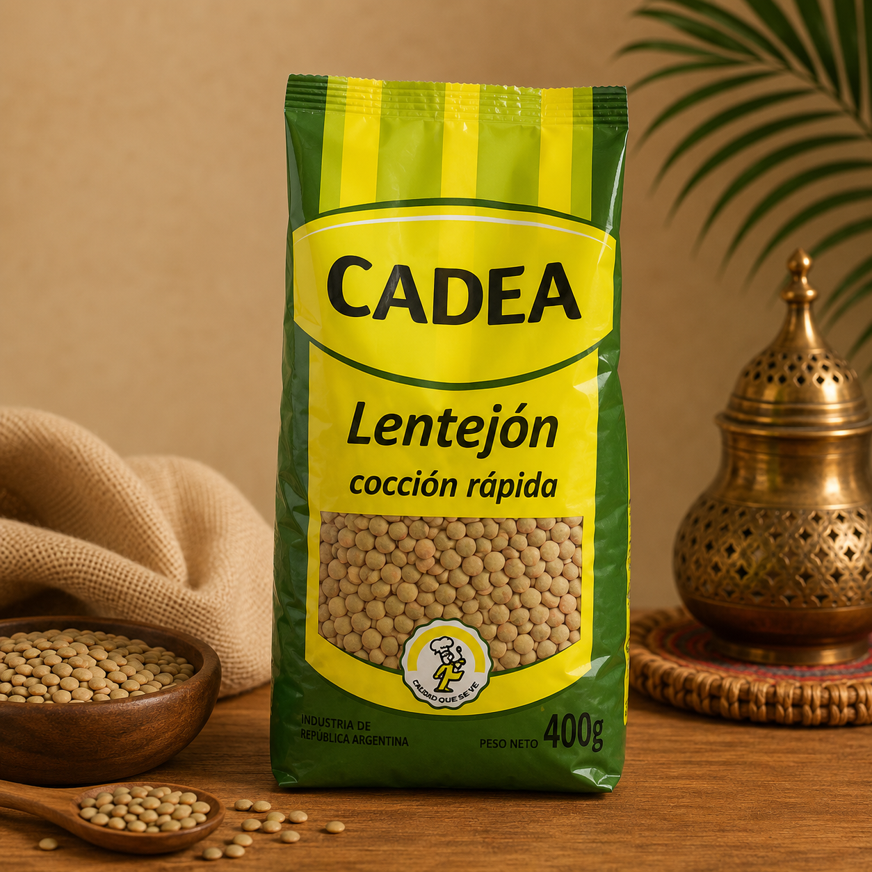 LENTEJÓN X 400 GR cadea