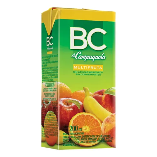 JUGO BC X 24 X 200 GR MULTIFRUTA