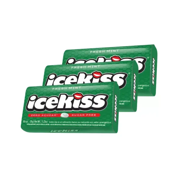 PASTILLAS ICE KISS SIN AZUCAR LATA MENTA X 1 U