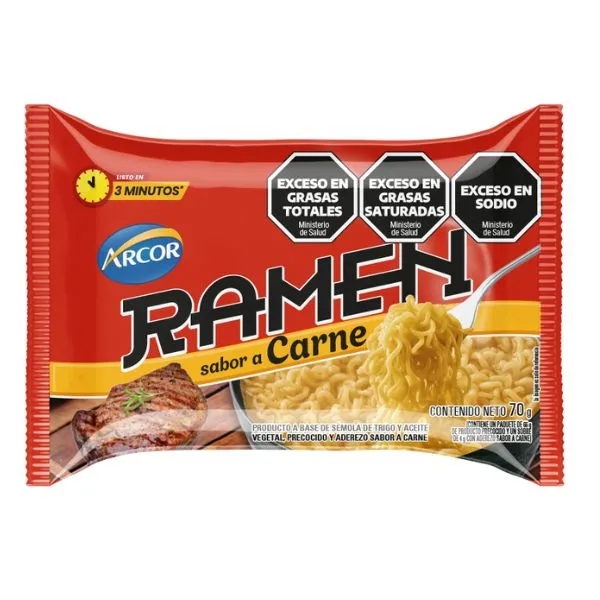 RAMEN CARNE ARCOR X 1 U RAMEN CARNE ARCOR X 1 U