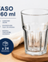 COMBO VASOS DE VIDRIO X 360 ML X 24 U CAJA