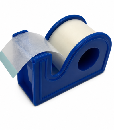 TELA ADHESIVA MICROPOROSA CON DISPENSER