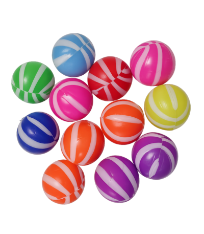JUGUETE COTILLÓN PELOTITA MINI COLORES X 12 U