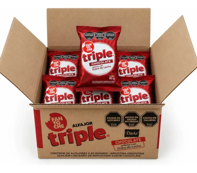ALFAJOR FANTOCHE TRIPLE DAY X 85 GR X 12 U