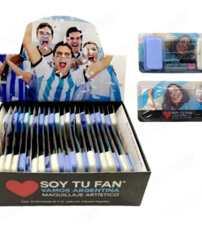 MAQUILLAJE DE ARGENTINA X 24 U