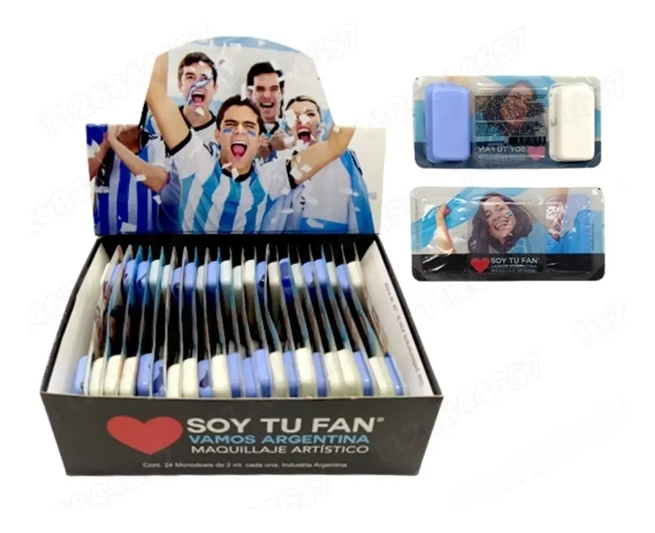 MAQUILLAJE DE ARGENTINA X 24 U MAQUILLAJE DE ARGENTINA X 24 U