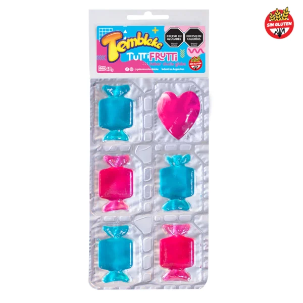TEMBLEKE TUTTI FRUTTI X 6 U